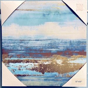 Canvas Art-Abstract Coastal